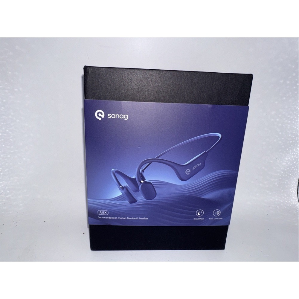 Sanag A5X‎ True Bone Conduction Earphone Open Ear Wireless Sport Headphones High